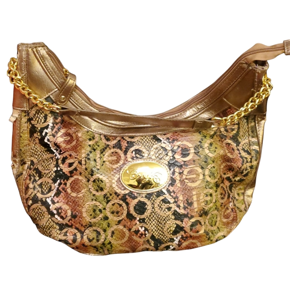 Coogi Vintage snakeskin hand bag. Never used
